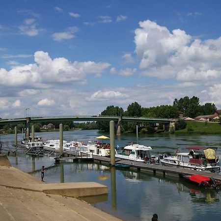 Tournus Belle Maison Vue Sur Saone Екстериор снимка